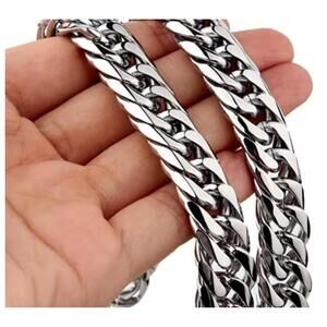 LA cuban link necklace - Stainless Steel - 20" / 10mm